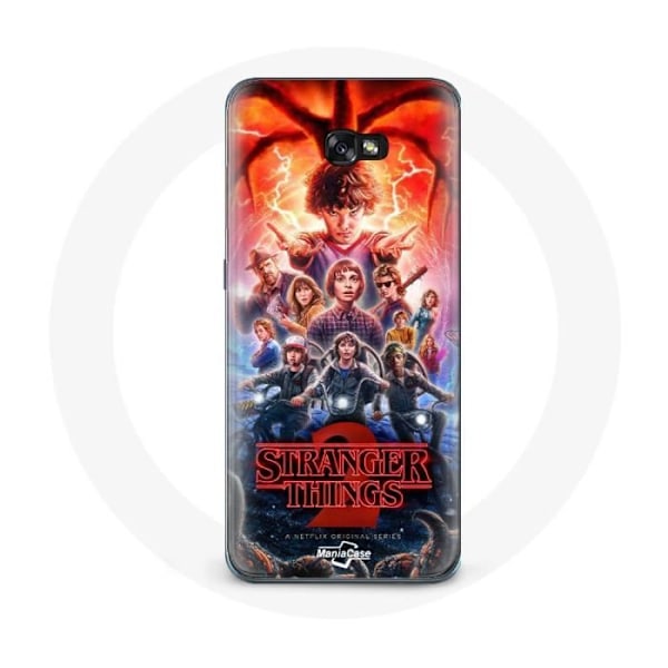 Coque för Samsung Galaxy A8 2016 Stranger Things Affisch Säsong 2