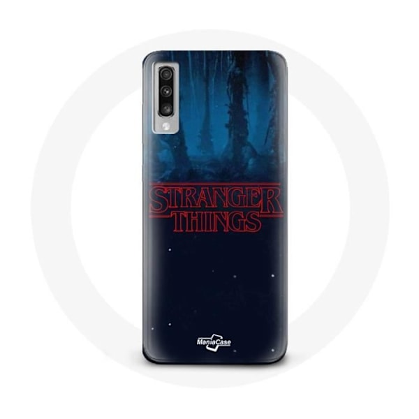 Coque Samsung Galaxy A70 Stranger Things logotyp från säsong 2