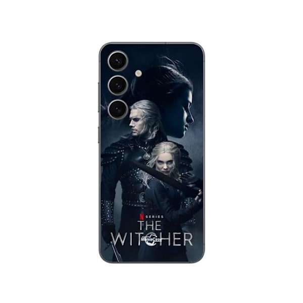 Coque Samsung Galaxy S24 the witcher geralt yennefer ciri epee Maniacase