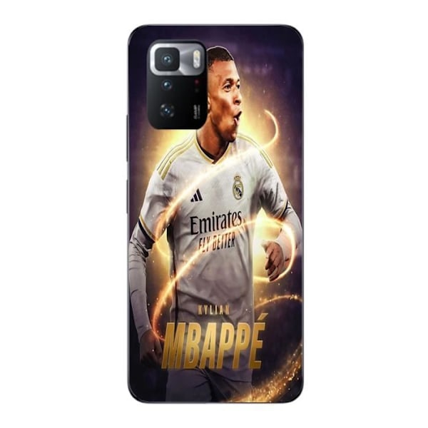 Coque Maniacase för Xiaomi Redmi Note 10 Pro 5G Kylian Mbappe Real Madrid Bakgrundsbild