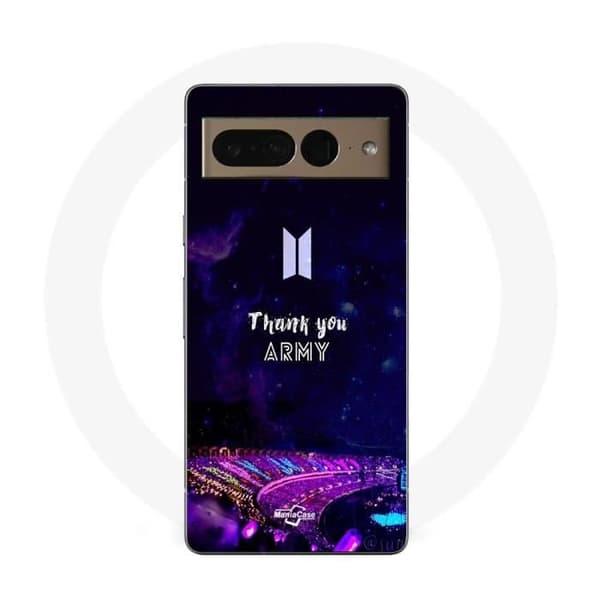 Coque Maniacase til Google Pixel 7 Pro BTS army gruppe BTS konge af K-pop
