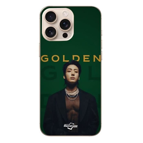Coque - Maniacase - Iphone 16 Pro Max - Sort - Fleksibel - BTS