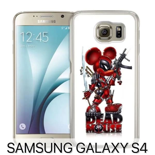 Coque Samsung Galaxy S4: Deadpool Mickey