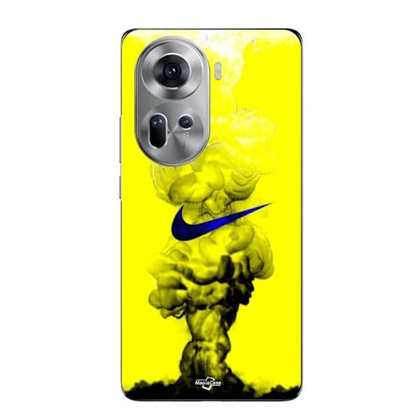 Coque - Maniacase - Oppo Reno 11 5G - Souple - Noir - Logo Just Do It