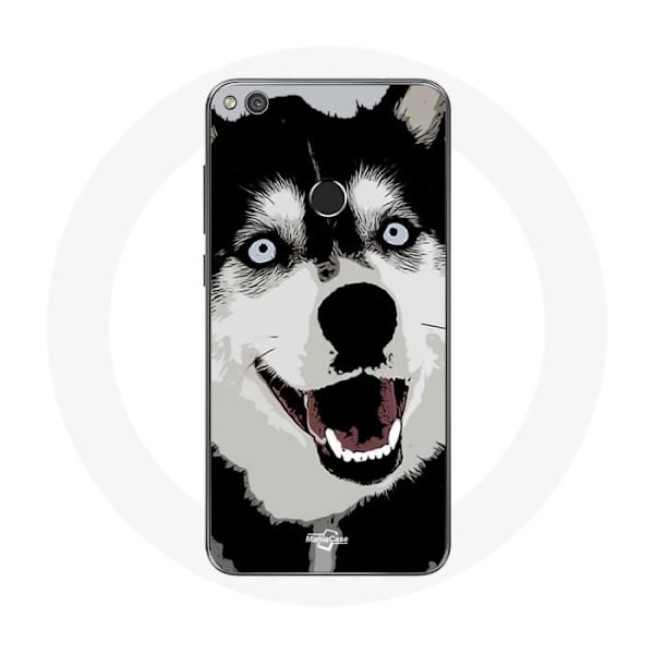 Coque för Huawei P8 Lite 2017 Siberian Husky Blå Ögon