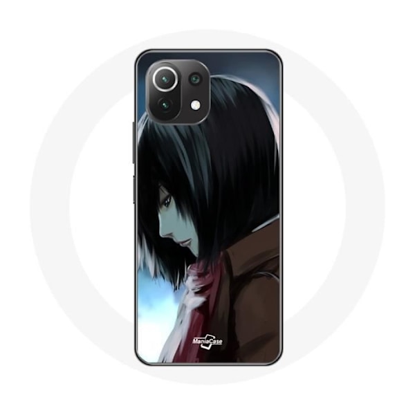 Coque för Xiaomi Mi 11 Lite Mikasa Ackerman Attack on Titan Manga Anime