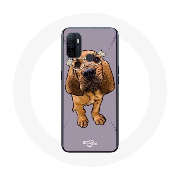 Coque - Beagle Ras - Oppo A53 - Slinky - Svart - Tecknat Hundar