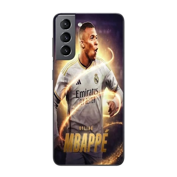 Coque - Maniacase - Samsung Galaxy S22 Plus 5G - Kylian Mbappe - Svart - Mjuk Svart