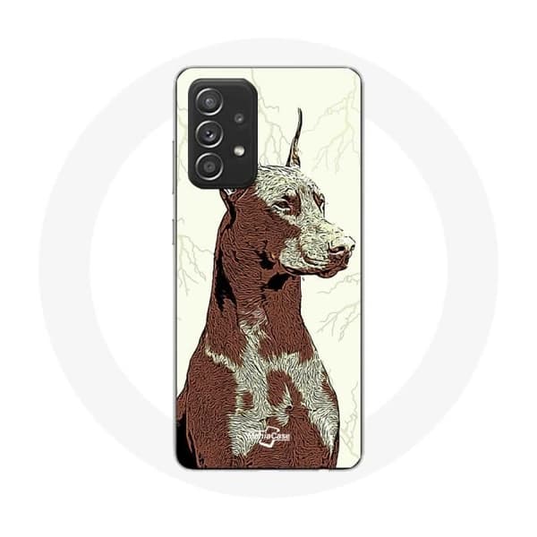 Samsung Galaxy A52 Dobermann-koira kotelo