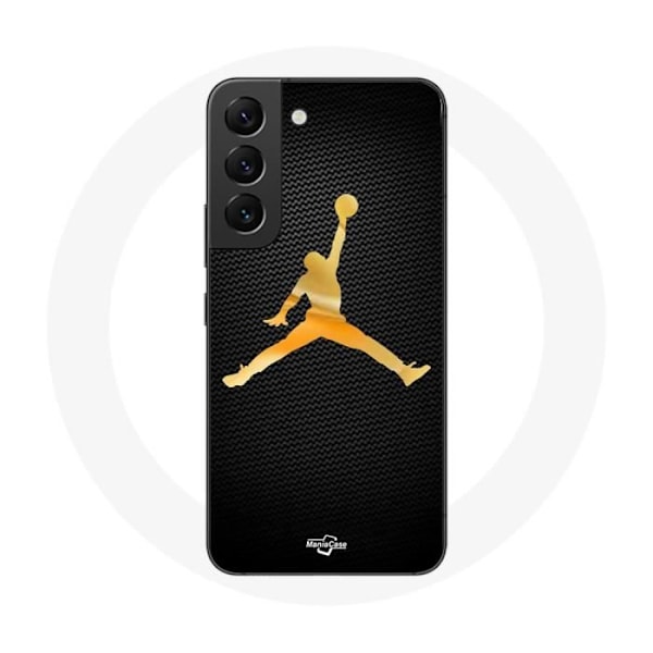 Coque för Samsung Galaxy S22 Air Michael Jordan Logotyp Gul