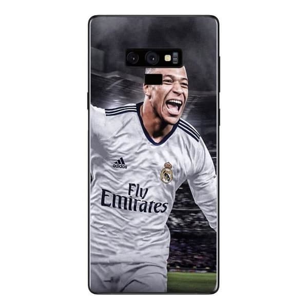 Coque - Maniacase - Galaxy Note9 - Kylian Mbappe - Blød - Sort Svart