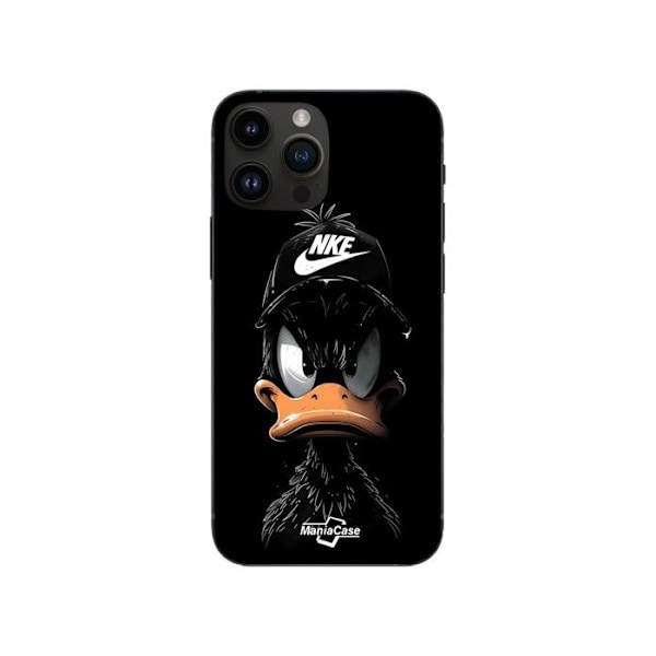 Telefonskal - Nike - Iphone 13 Pro Max - Mjuk - Silikon - Donald-motiv Svart