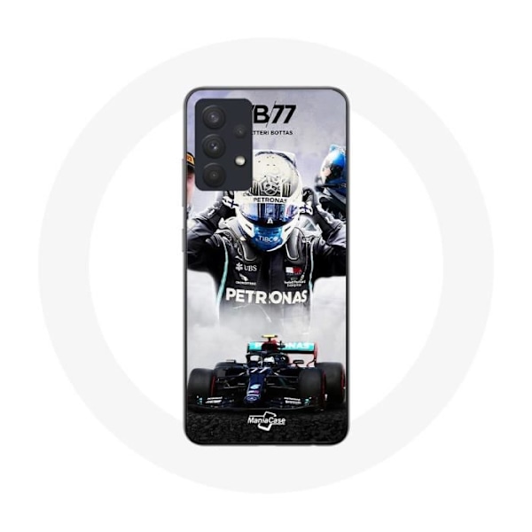 Skyddsomslag för Samsung Galaxy A13 4G / A13 4G Lite Formule 1 Valtteri Bottas F1-förare Svart