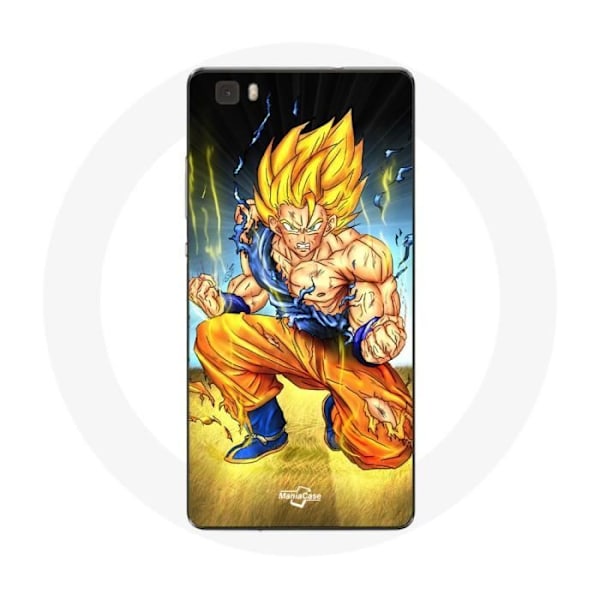 Coque för Huawei P8 Lite Son Goku Dragon Ball arg kropp