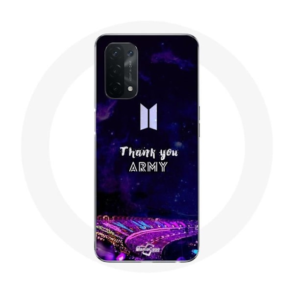Coque för Oppo A74 5G Bangtan Sonyeondan Konsert BTS Army Bomb Lightstick