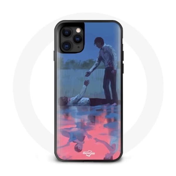 Coque - maniacase - Iphone 11 Pro Max - Squid Game - Beskyttelse - Blød Svart