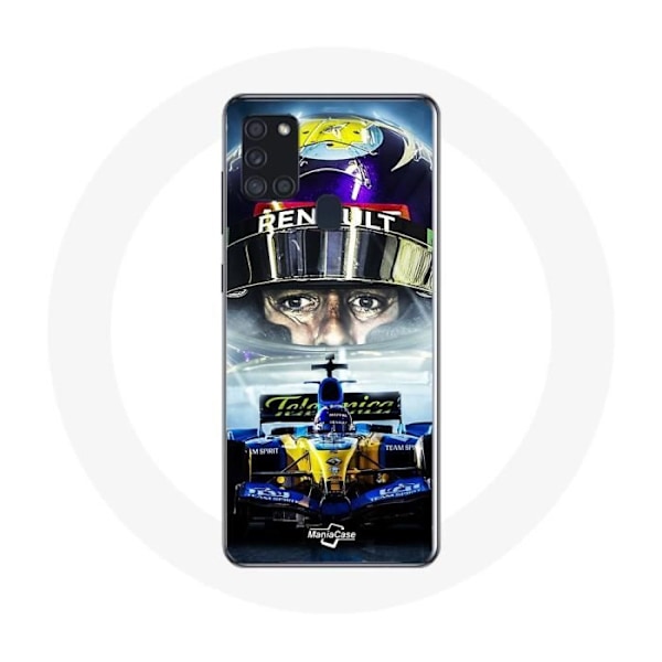 Coque - Formule 1 - Galaxy A21S - Mjuk - Vit - Fernando Alonso