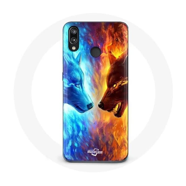 Coque för Huawei P20 Lite Is- och elvarg