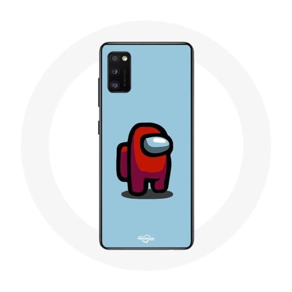 Coque pour Samsung Galaxy S20 Among Us videopeli Sininen tausta