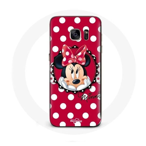Coque för Samsung Galaxy S6 Minnie Mouse Tecknad Röd