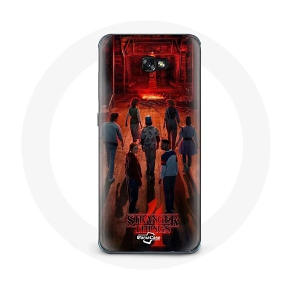 Coque för Samsung Galaxy A5 Stranger Things Affisch Utrustning Fan Art Säsong 4
