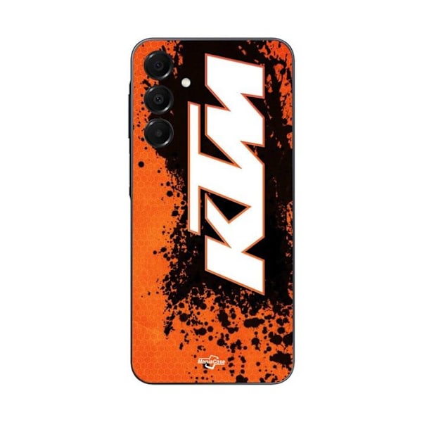Telefonskal - KTM - Samsung Galaxy A16 - Silikon - Mjuk - Svart Svart
