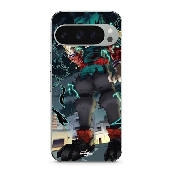 Coque - MANIACASE - Google Pixel 9 Pro - Silikon - Mjuk - Izuku Midoriya Svart