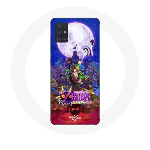 Coque - Maniacase - Samsung Galaxy A51 5G - Legenden om Majoras Mask - Kappan - Svart Svart