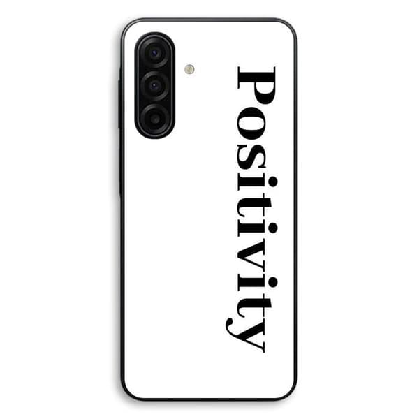 Skyddsfodral för Samsung Galaxy A57 Positivity Maniacase Svart