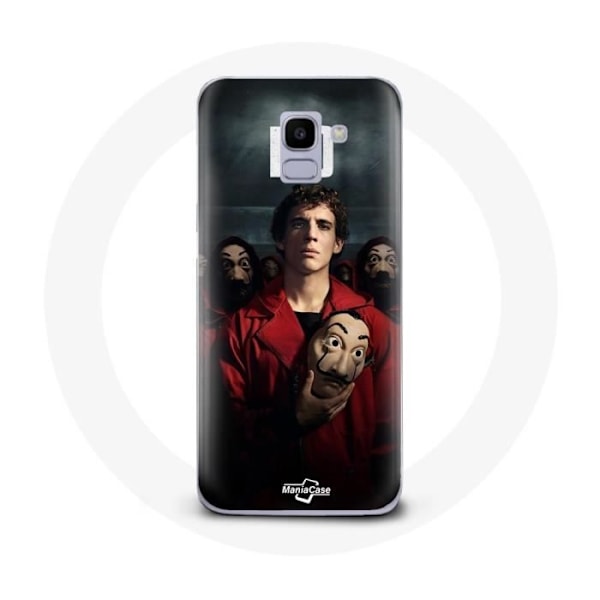 Coque för Samsung Galaxy A8 2018 La Casa De Papel Rio Masker