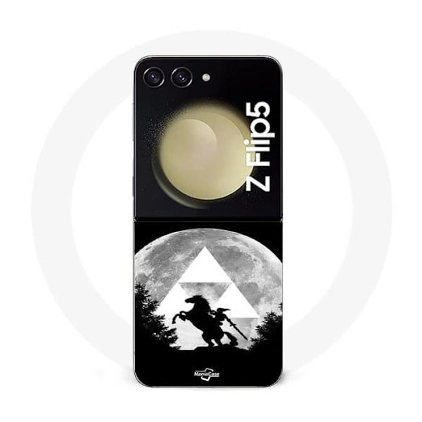 Coque Samsung Galaxy Z Flip5 Legend of Zelda Måne
