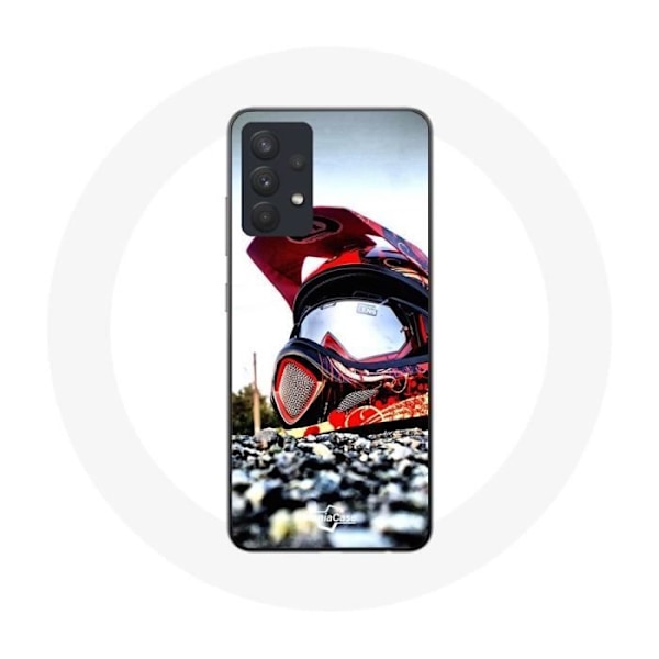 Coque för Samsung Galaxy A13 4G / A13 4G Lite MotoCross-hörlurar