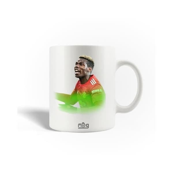 Mugg - Manchester United - Pogba - Keramik - 30cl - Diskmaskinssäker