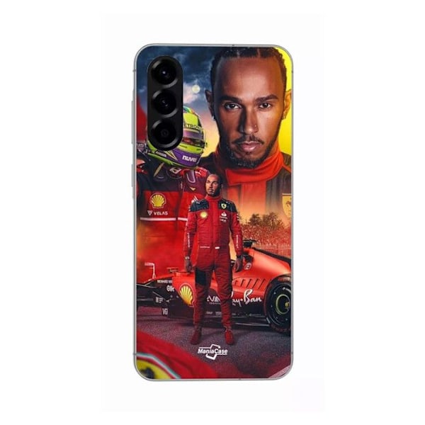 Coque - Maniacase - Samsung Galaxy A56 - Silikon - Mjuk - Scuderia Ferrari F1 Svart