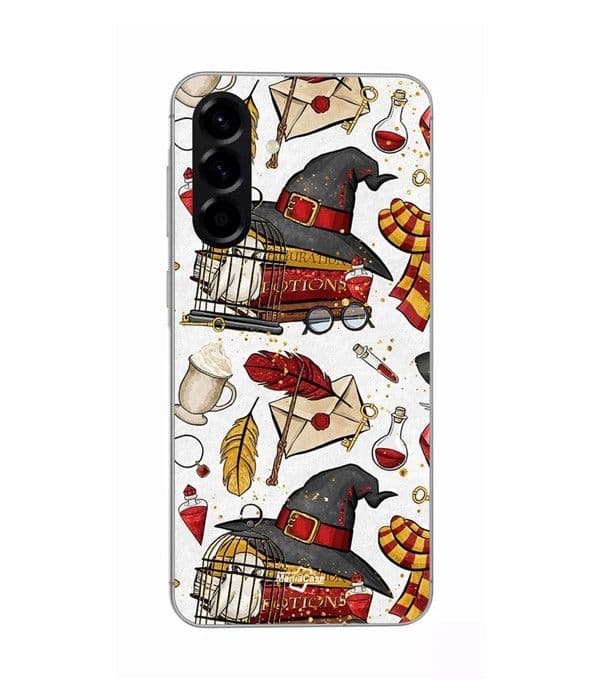 Coque - Harry Potter - Samsung Galaxy A56 - Silikone - Blød - Sort Svart