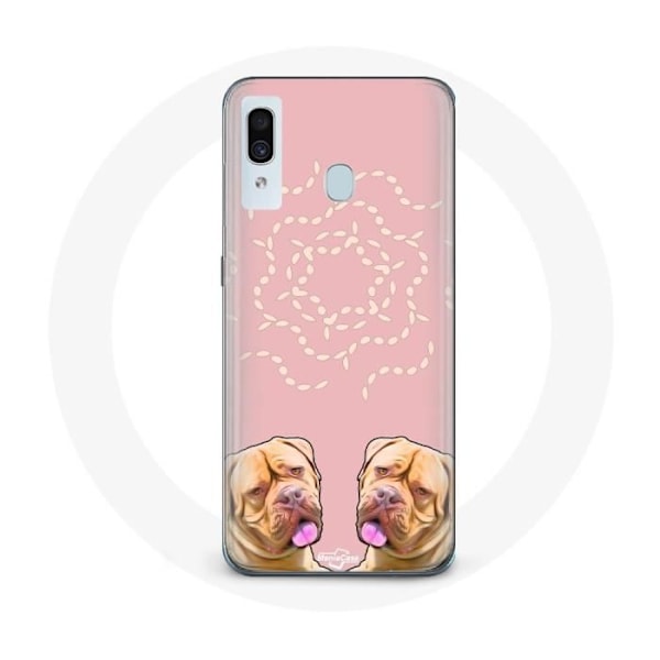 Coque - Samsung - Galaxy A30 - Dogue de Bordeaux - Symmetrisk - Mjuk