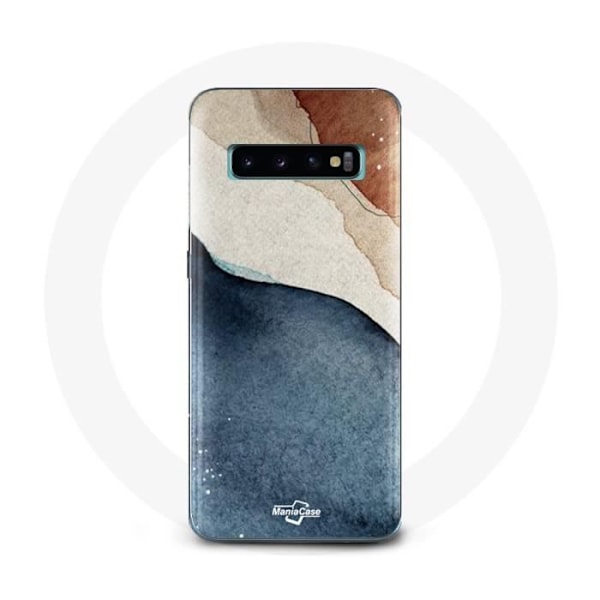 Coque för Samsung Galaxy s10 edge med abstrakt textur bakgrund