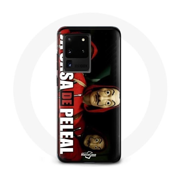 Coque - La casa de papel - Samsung Galaxy S20 Ultra - Svart - Slät - Skydd