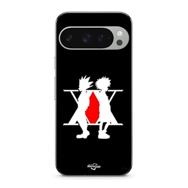 Coque - MANIACASE - Google Pixel 9 Pro - Silikon - Svart - Anime Otaku Svart