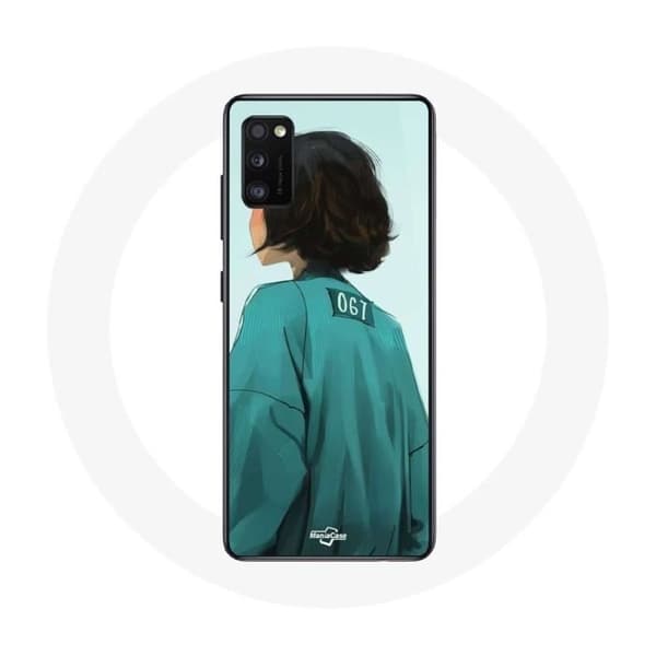 Coque - Samsung - Galaxy A41 - Squid Game - Kang Sae Byeok - Mjukt - Blå