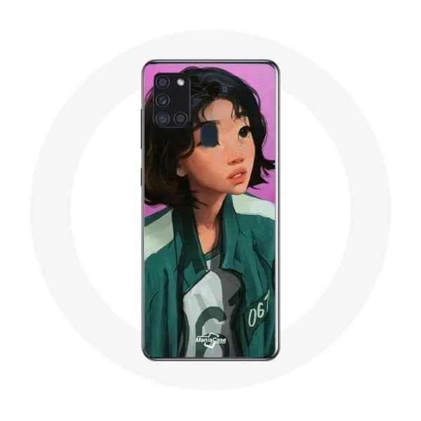 Coque Samsung Galaxy A21S Squid Game Kang Sae Byeok taide