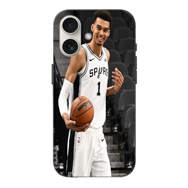 Coque Iphone 16 Plus Victor Wembanyama San Antonio Spurs n°1