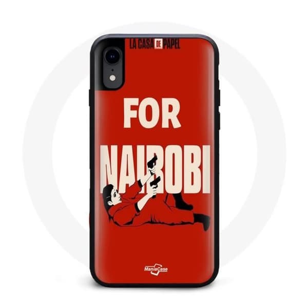 Coque Iphone XS Sarja La Casa De Papel Nairobi