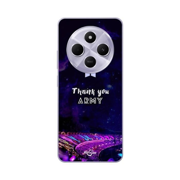 Coque - BTS - Xiaomi Redmi 14C - Blød - Sort - BTS army