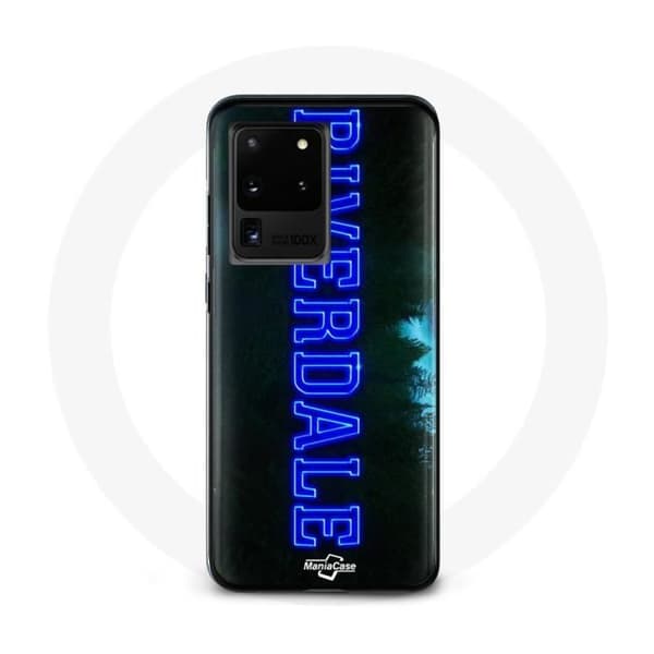 Coque - Riverdale - Samsung Galaxy S20 Ultra - Blød - Blå logo - Beskyttelse Blå