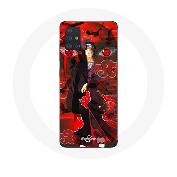 Coque för Samsung Galaxy A51 Itachi Uchiwa Naruto Anime