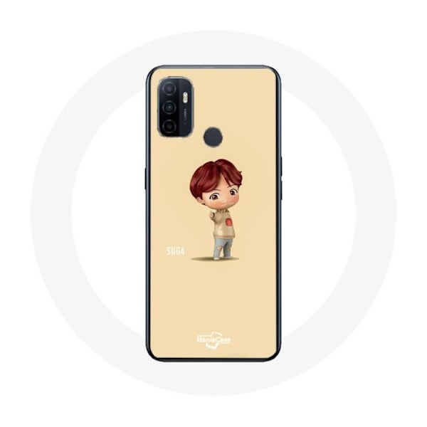 Coque för Oppo A53 BTS TinyTAN Animation Suga
