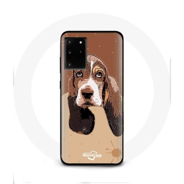 Coque för Samsung Galaxy S11 Plus Basset Hound hundansikte