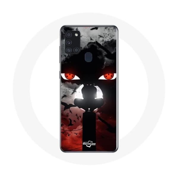 Coque för Samsung Galaxy A21S Itachi Uchiha Naruto Anime konst
