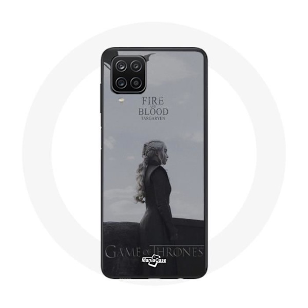 Coque för Samsung Galaxy A22 4G Game of Thrones Säsong 8 Daenerys Targaryen eld och blod Tronen av